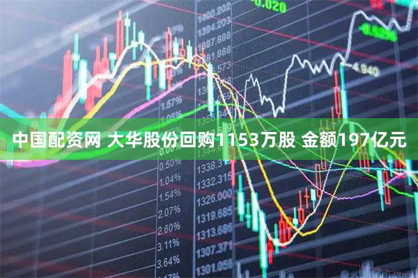 中国配资网 大华股份回购1153万股 金额197亿元